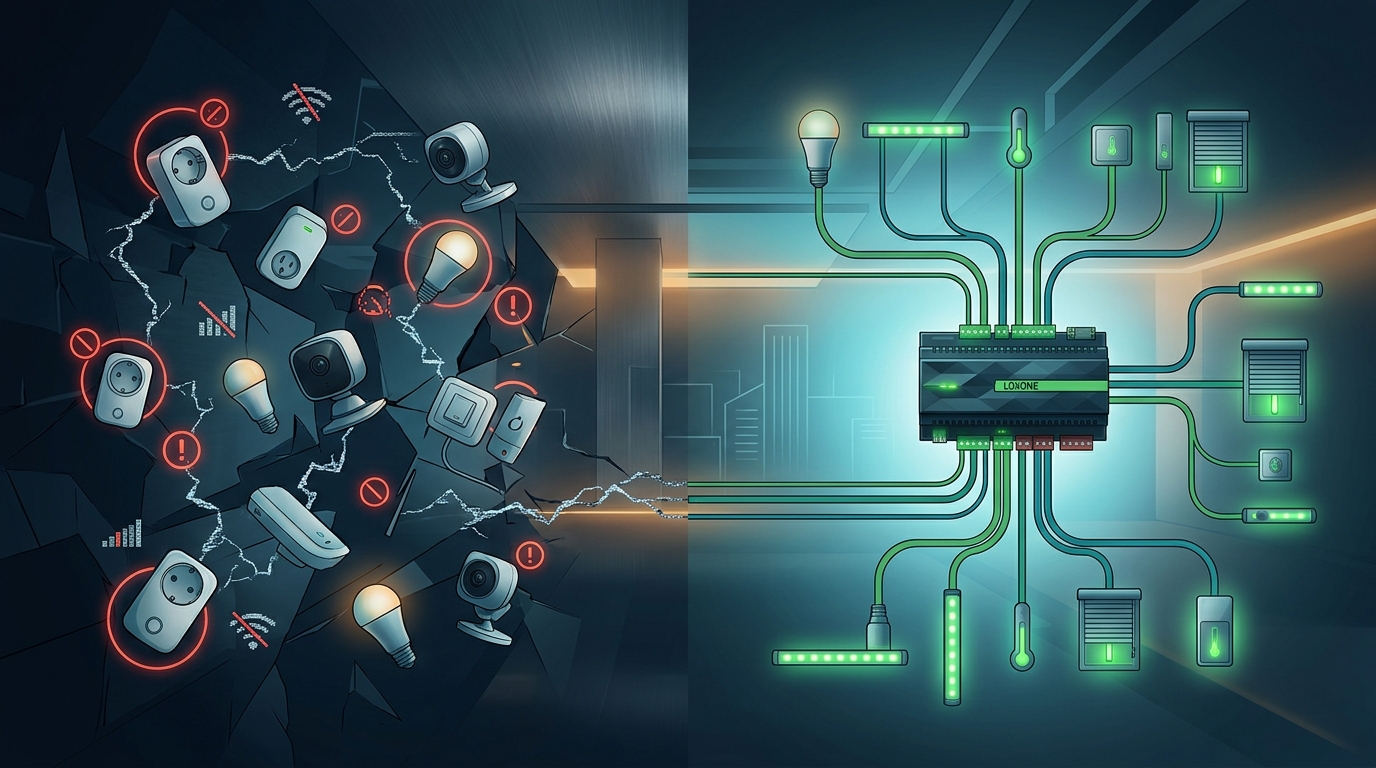 Why LOXONE Beats WiFi Smart Home Devices Every Time