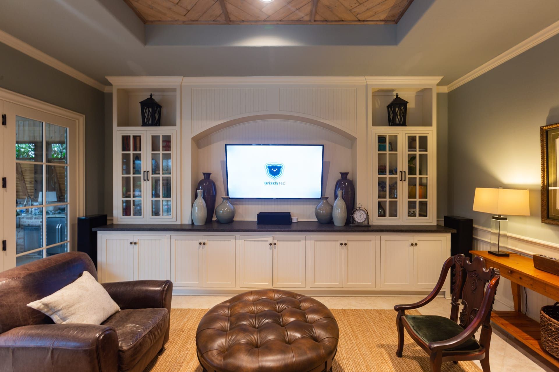 Whole-home audio installation by Grizzly Tec